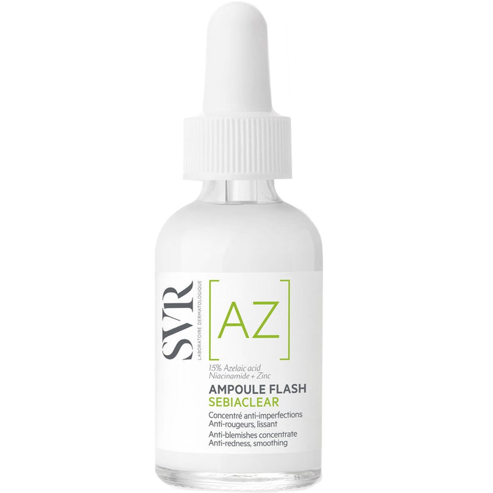 SVR Sebiaclear [AZ] Ampoule Anti-Redness Smoothing Flash Serum 30ml ...