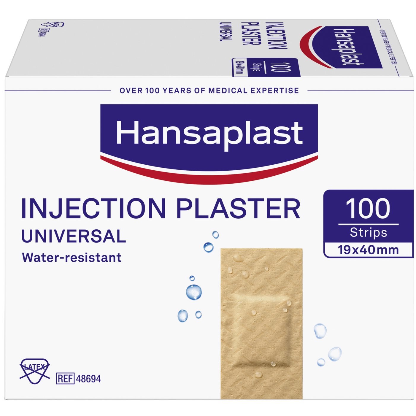 Hansaplast Injection Plaster Universal 19x40mm 100 бр | AptekaPromahon.com