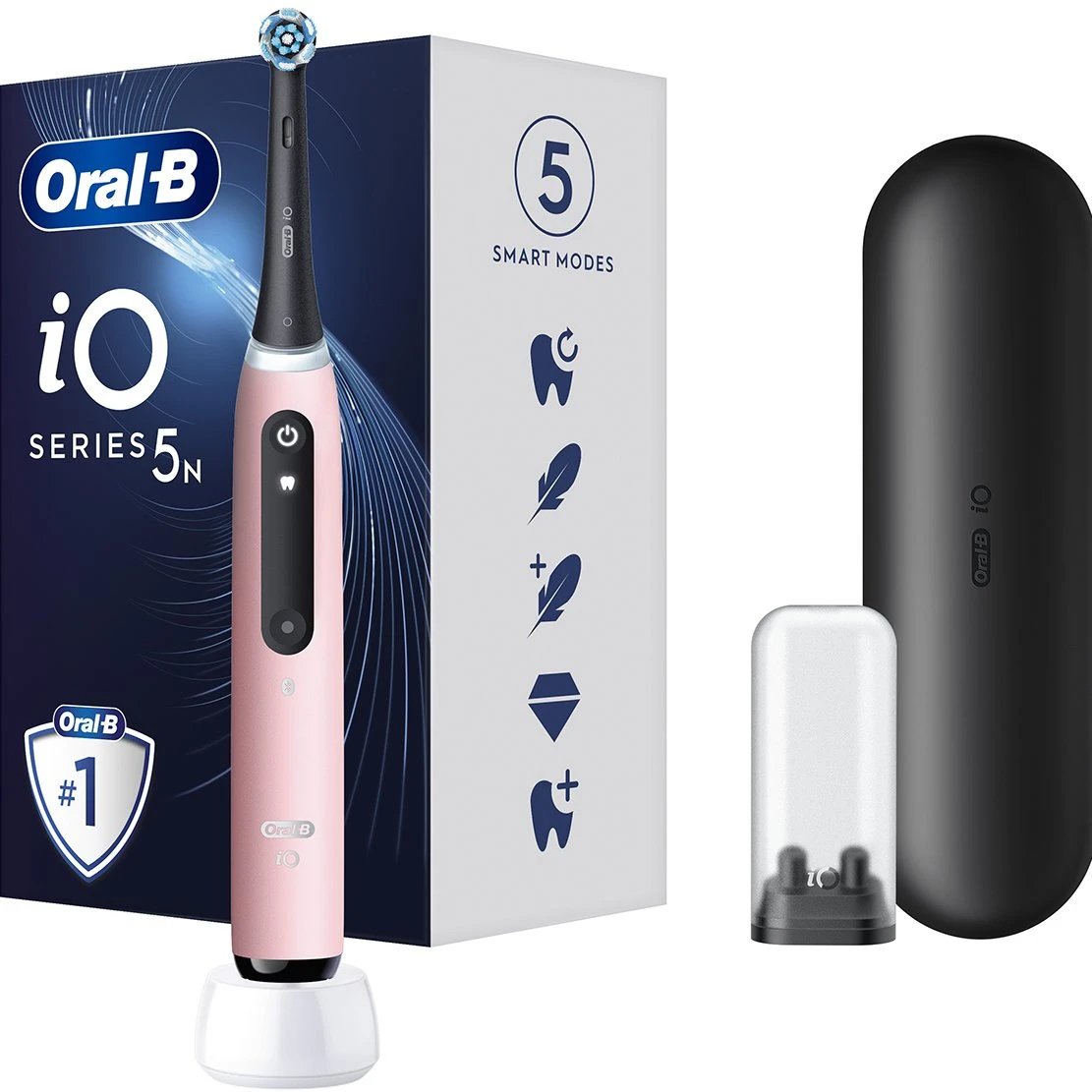 Oral-B iO Series 5 Electric Toothbrush Pink 1 бр | AptekaPromahon.com