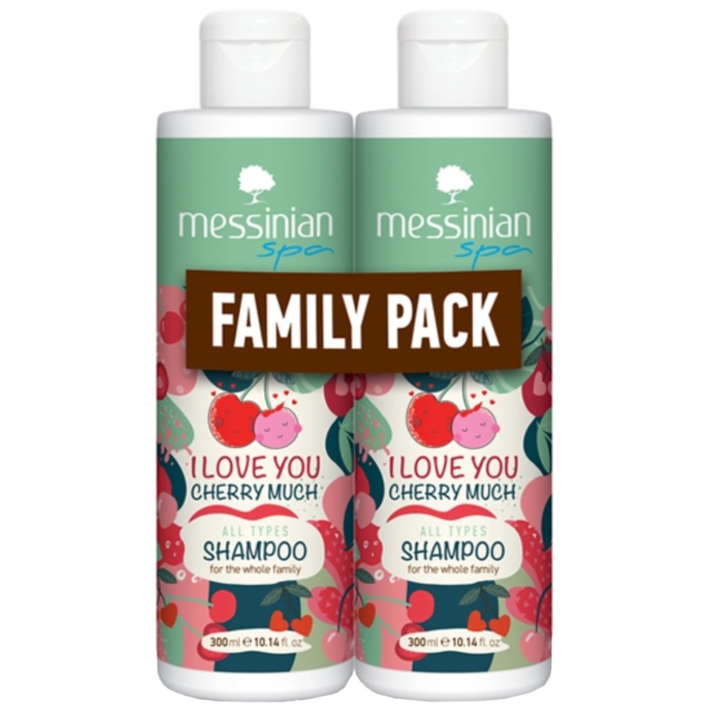 Messinian Spa Shampoo Gegen Fettiges Haar – Mit Zitrone & Brennnessel, 300 Ml, Für Volumen Und Sauberkeit