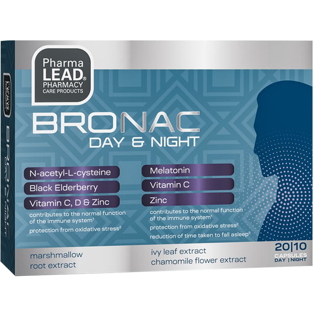 Bronac Pharmalead Bronac Day & Night 20/10caps | AptekaPromahon.com