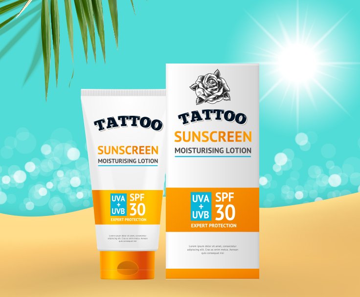 Слънцезащитен крем за Tattoos