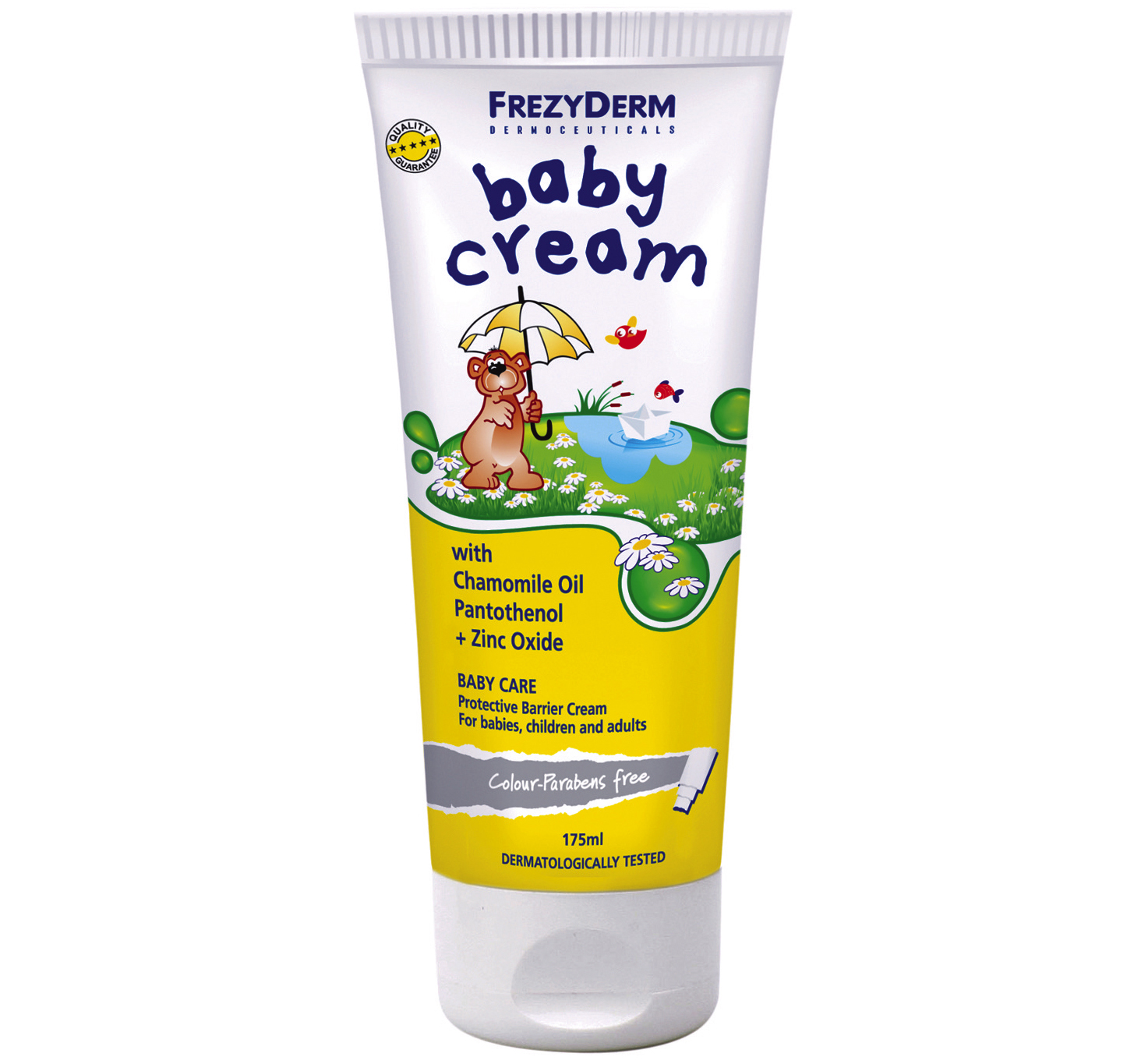 Baby Cream, Crème Protectrice Waterproof pour Bébés - 175 ml
