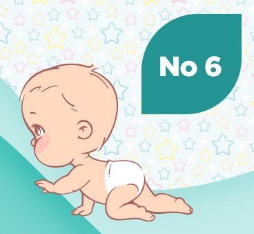 Бебешки пелени за бебета от 13 до 20 кг