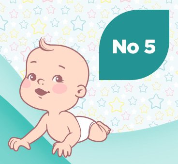 Бебешки пелени за бебета от 10 до 25 кг