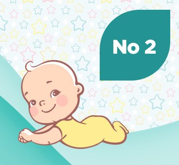 Бебешки пелени за бебета от 3 до 8 кг