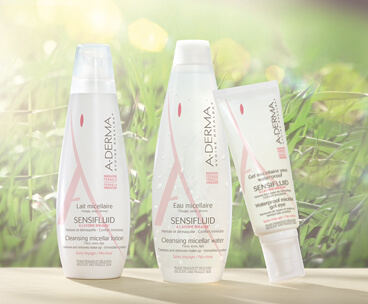 A-Derma SENSIFLUID Нежно почистват и премахват грима от кожата. A-Derma SENSIFLUID Нежно почистват и премахват грима от кожата.
