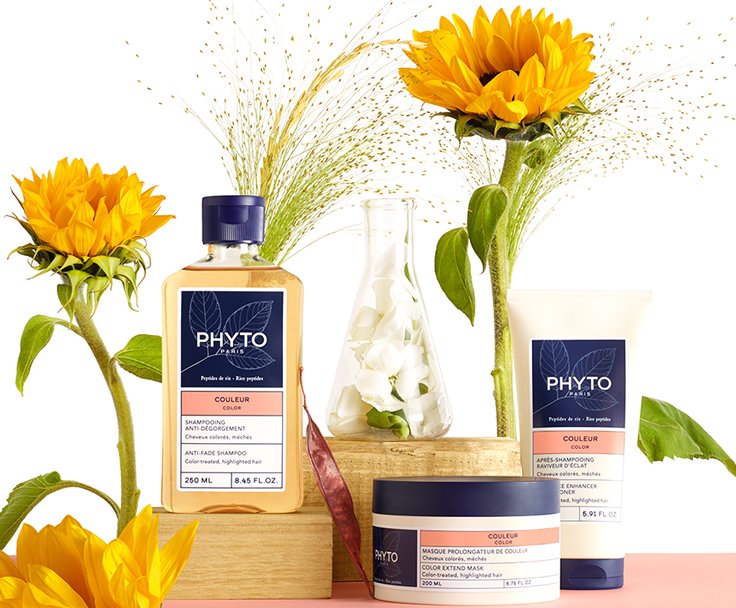 PHYTO PARIS PHYTOCOLOR Серията за защита и регенерация на увредена коса. PHYTO PARIS PHYTOCOLOR Серията за защита и регенерация на увредена коса.