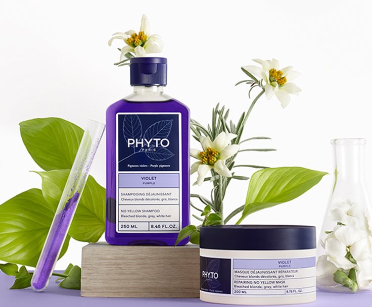 PHYTO PARIS PURPLE Против жълти тонове PHYTO PARIS PURPLE Против жълти тонове