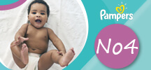 Pampers номер 4 (за бебета 7-18 кг)